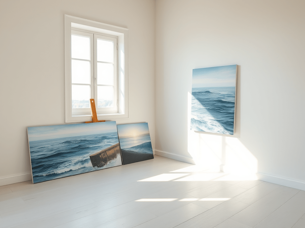 Preparing for a Solo Show — Between Chaos and&nbsp;Canvas