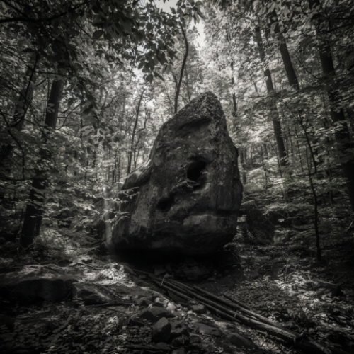 Pirate ship in the forest